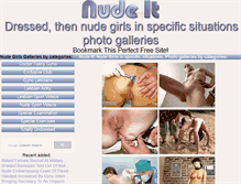 Tablet Screenshot of nudeit.biz